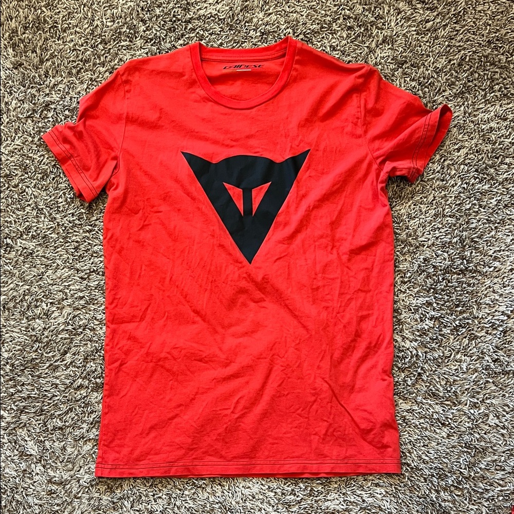 Dainese Red Graphic Tee for Men